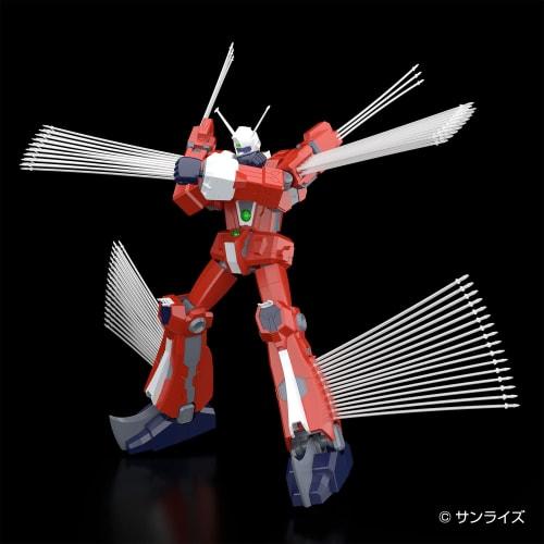 Aoshima Bunka Kyozai Co., Ltd. Space Runaway Ideon, 1/450 Scale, Approximately 24cm Tall, Pre-colored Plastic Model Kit DI-01
