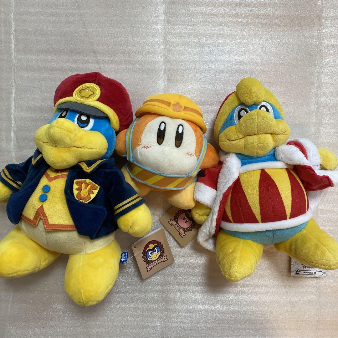 

[USED] Kirby of the Stars Pupu Train King Dedede Waddle Dee Plush Toy with Tag