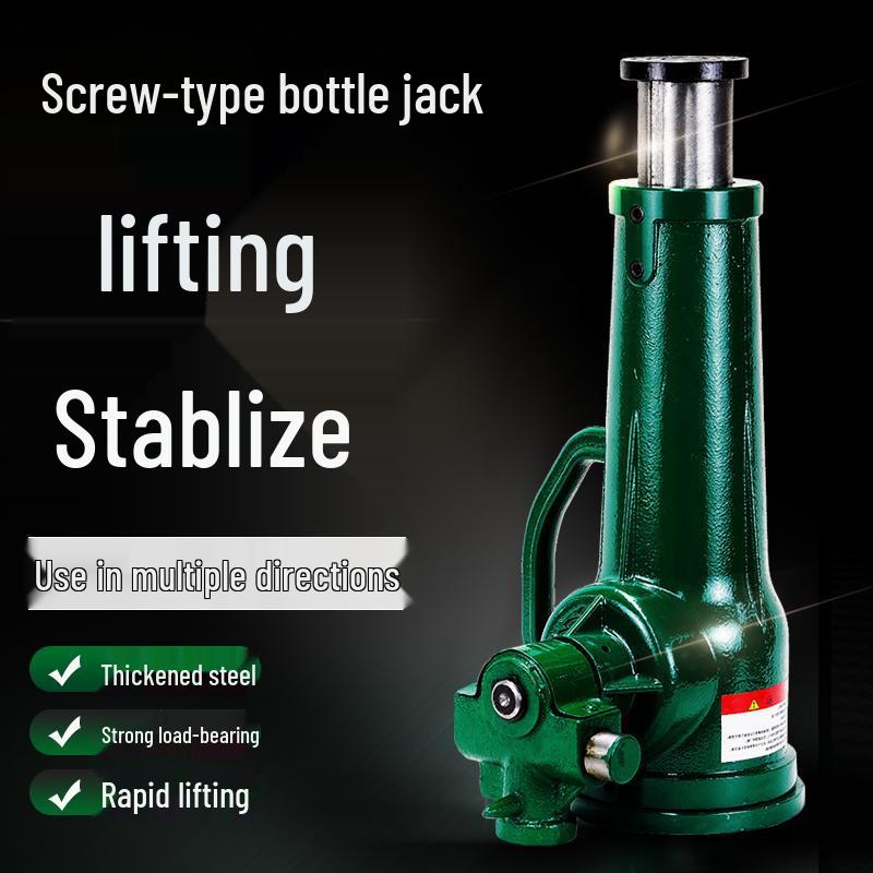 Gato de husillo: Manivela de Bajo Perfil, Engranaje Vertical, Capacidades de Carga Superior: 5T, 8T, 10T, 20T, 32T, 50T.