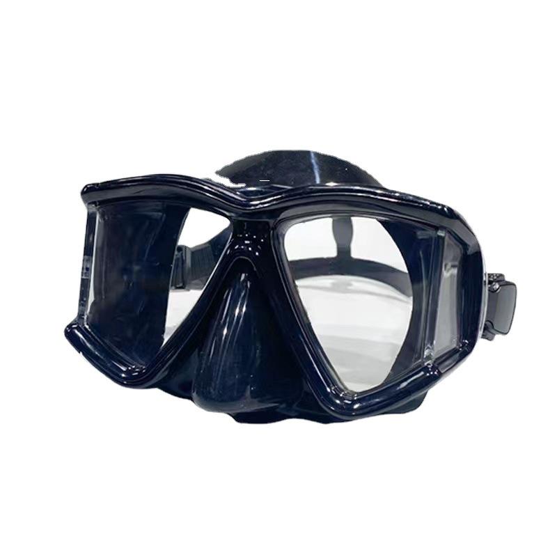 Full-Face Diving Mask & Snorkel Set for Adults – Transparent Silicone