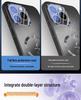 Magnetic Cooling Strap Lens Film Phone Case for iPhone 17 Pro Max - Drop-Proof, 16 Plus Compatible