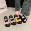 Retro Thick-soled Bag Head Half Slippers Women's Outer Wear 2025 New Spring Versatile One Pedal
