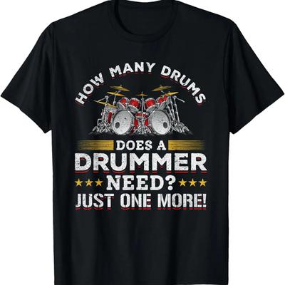 I Play Drums - Funny Parody Gift for Drummer T Shirt
