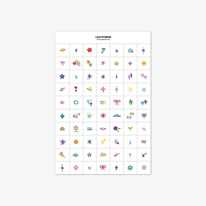 

Тату-мастер Загар 01 Временная наклейка-тату