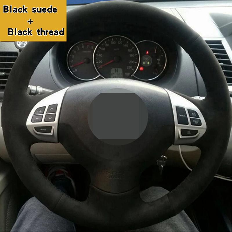Car Steering Wheel Braid Cover 100% Fit For Mitsubishi Lancer EX 10 Lancer X Outlander ASX Colt Pajero Sport Car Products