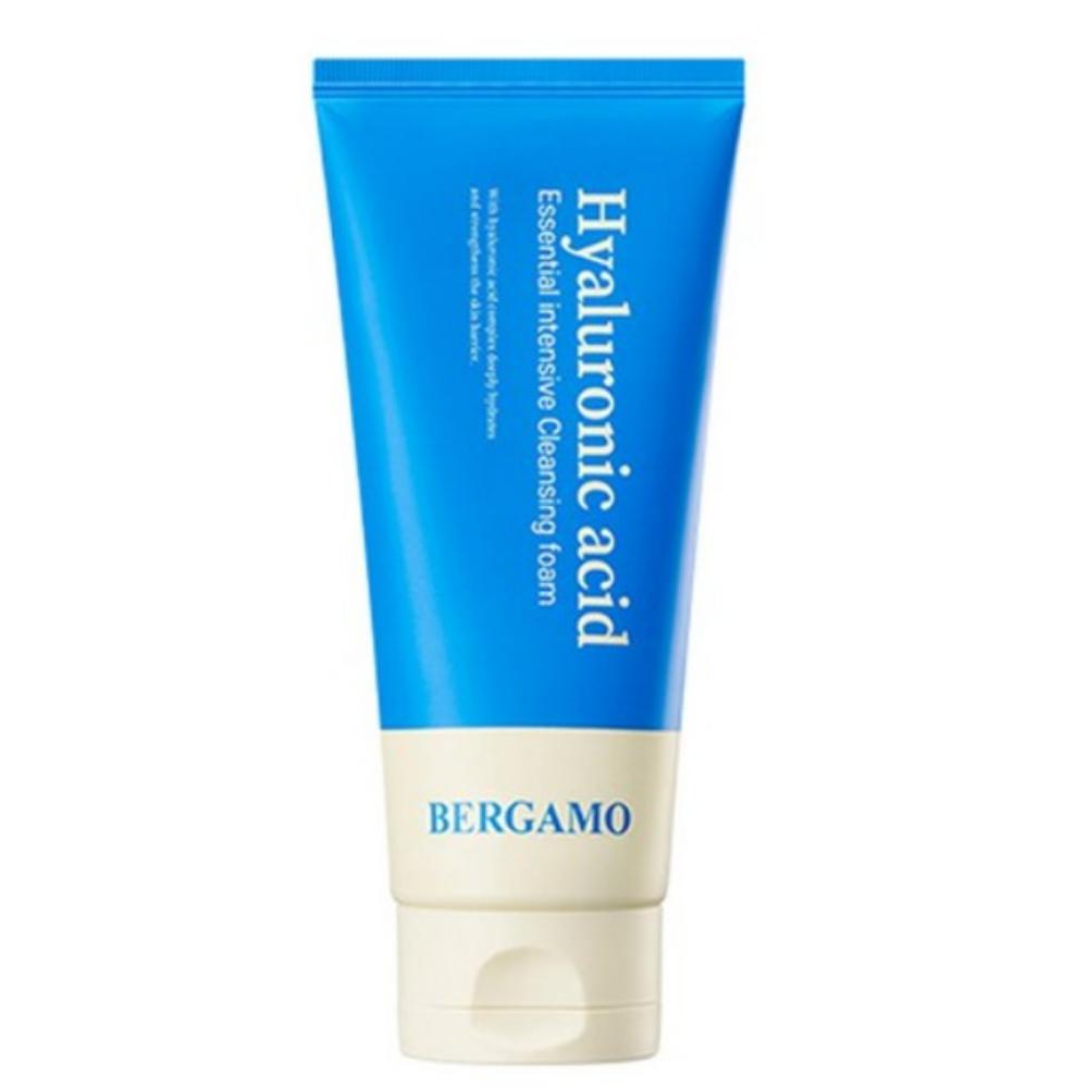 Bergamo Hyaluronic Acid Essential Intensive Foam Cleanser Deep Hydrating Facial Cleanser 120ml