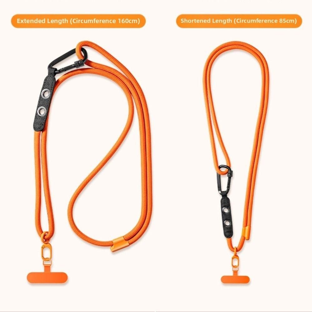 Adjustable Crossbody Phone Strap with Patch Neck Rope Mobile Phone Lanyard  Cell Phone Accessories