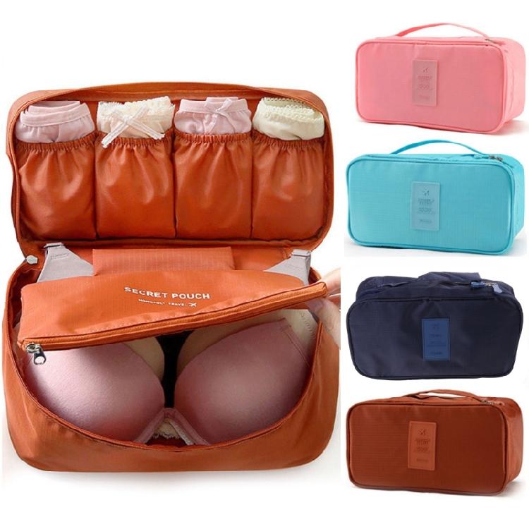 Travel Storage Bag for Bras Underwear Sock Cosmetics Wardrobes Closet Clothes Women Divider Organizers