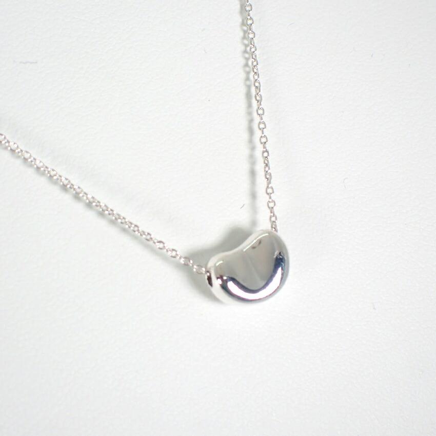 [Used] TIFFANY 925 Bean Pendant/Necklace/g508-60
