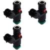 3X Bränsleinsprutare 03E906031 För Fabia Mk1 Ibiza Mk3 VW Polo 9N Cordoba Roomster 1.2 03E906031A 03E906031C 03E906031E