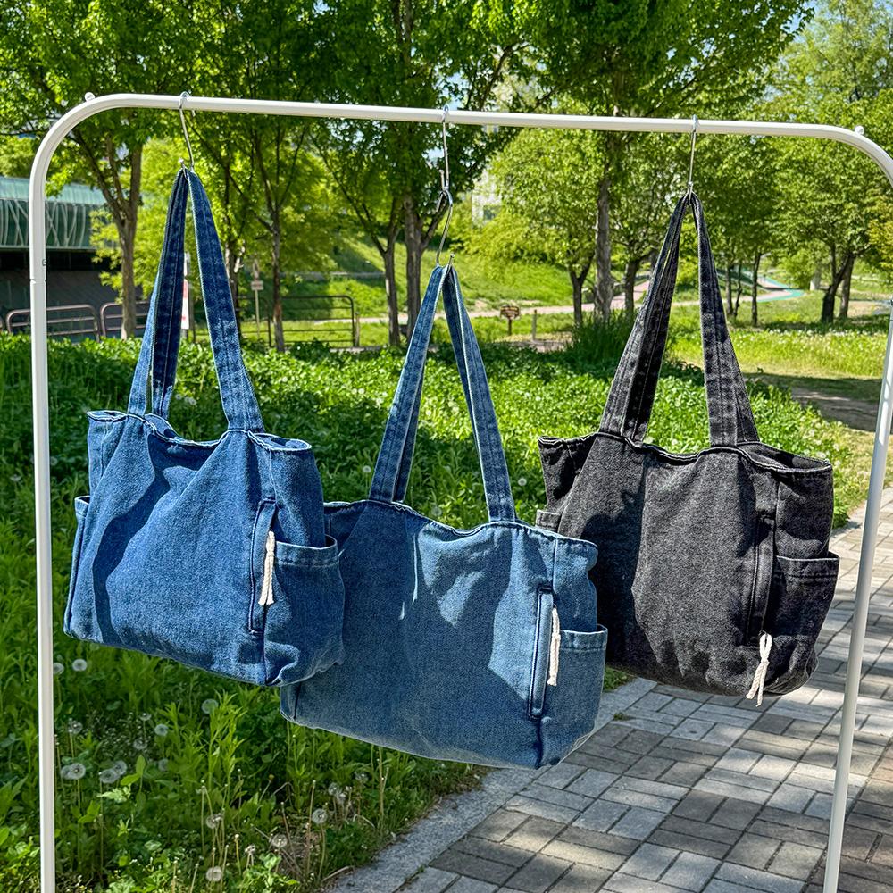Olivia Pop OP_M2407 Daily Casual Denim Shoulder Bag