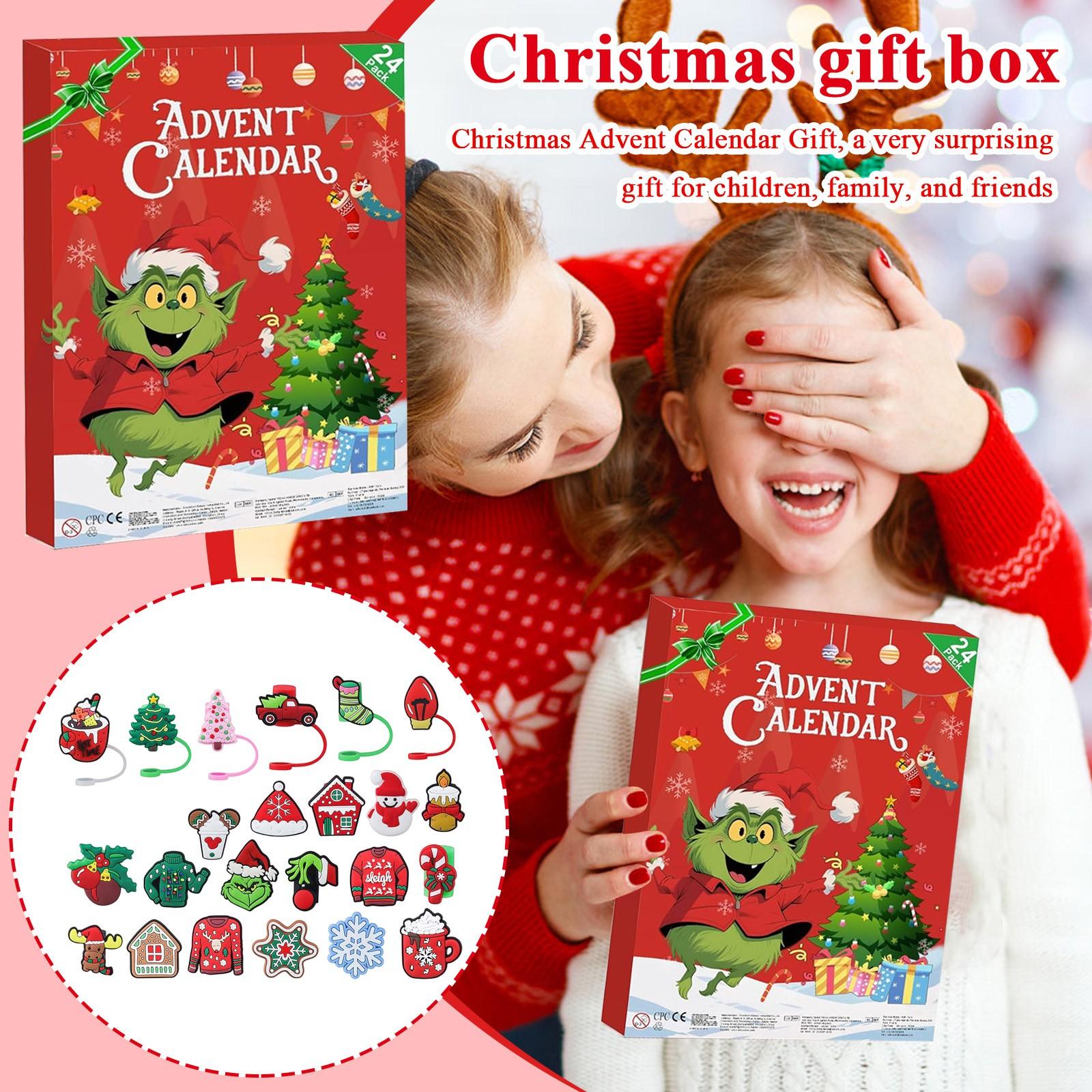 

Рождественский календарь ожидания, 24 рождественских календаря ожидания, Рождественские наборы, Подарки-сюрпризы для рождественской вечеринки, Рождественские коробки-сюрпризы One Size