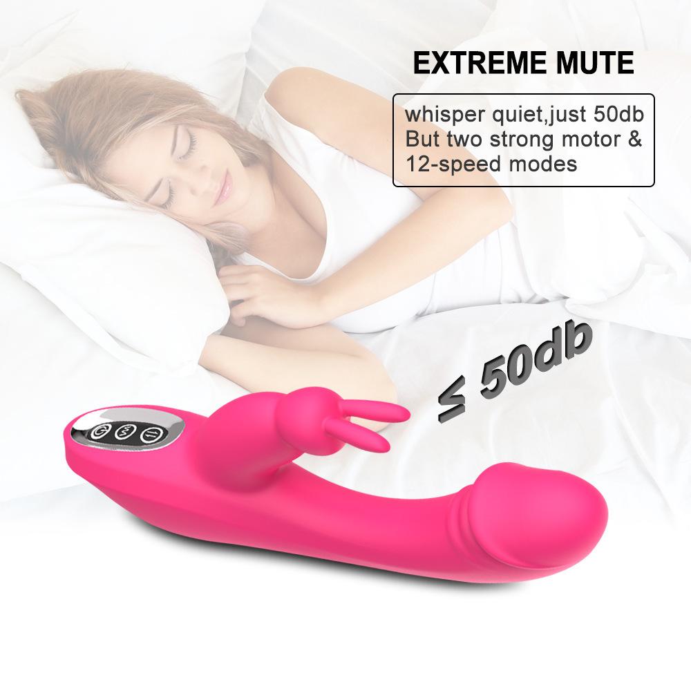 Rabbit Vibrator Sex Toy Adult Sucking Toys for Womens Pleasure Clitoralis Stimulator for Women Sucking Vibrator Wand for Couples Men
