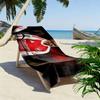 Zubimendi Print Beach Towel, Large Soft Quick Dry Towel for Beach Camping Swimming