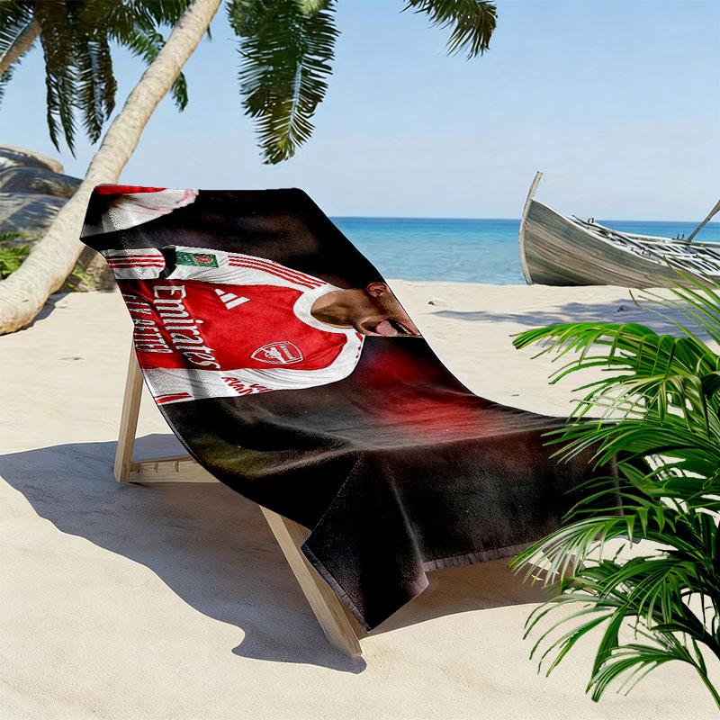 Zubimendi Print Beach Towel, Large Soft Quick Dry Towel for Beach Camping Swimming