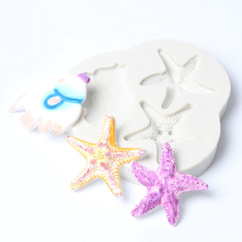 3PCS Heat Resistant Mermaid Tail Silicone Mold Silicone Baking Mold Birthday Cake Decoration