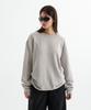 BRENSON ( Waffle ) Oversized Waffle Ribbed Long Sleeve Tee ( 4 Colors )