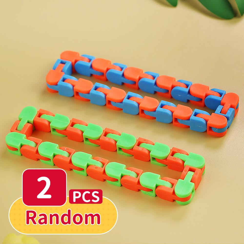 Squishy Fidget Sensory Toys Children With Autism And Anxiety Sensory Reliver Shrink Tube Toys for Adult Push Squeeze Pea Toys