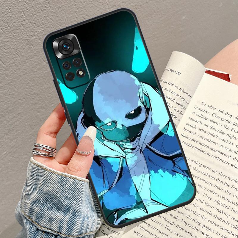 Game Undertale Sans Case For Xiaomi Redmi Note 8 9 10 11 12 Pro Plus Turbo 11S 10S 12S Redmi 9C 10C 12C Coque