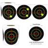 3-Inch Fluorescent Yellow Splatter Target Stickers for Shooting Practice
