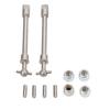 Stainless Steel Front Rear Drive Shaft Transmission Shaft Kit for Axial SCX24 1/24 RC Car