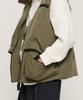 Cargobros Cb Quilted Multi-Pocket Padded Vest (Khaki)