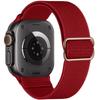 Elastic Nylon Loop Strap For Apple Watch Ultra 3/2/1 49mm 11 10 46mm 42mm Bracelet Wristband iWatch 9 8 7 6 5 4 SE 45/41/44/40mm