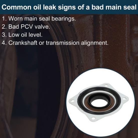 1 Pc Front Crankshaft Oil Seal with Flange for Porsche Cayenne No.94810191020