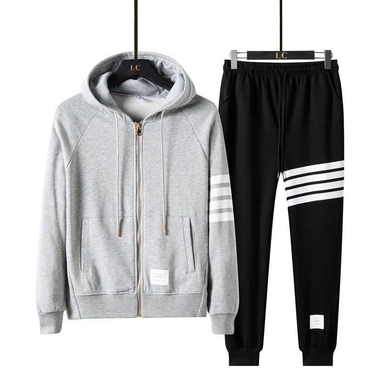 Trendy Hooded Jacket & Sweater Suit for Young Couples – Casual & Loose Fit