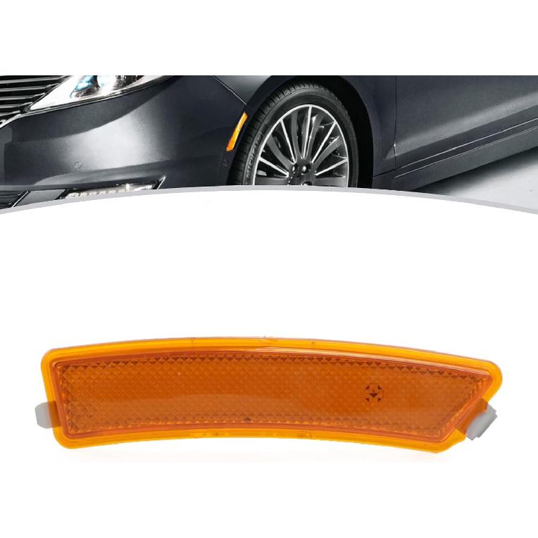 

Для Lincoln MKZ 2013 2014 2015 2016 Передний бампер Отражатель Боковой габаритный огонь Указатели поворота Правый Right