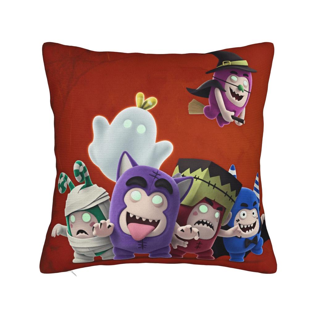 Oddbodes Cartoon Pillow Case  Print Pillow Cover For Wedding Party Home Decor Funny Pillowcases