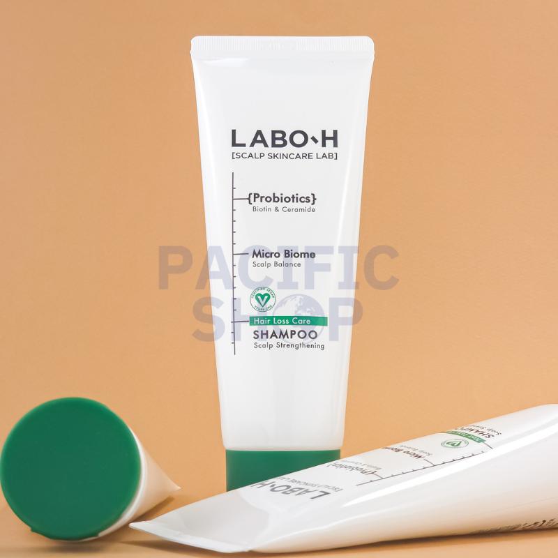 LABO-H Probiotics Scalp Skin Care Scalp Hairloss Care Straightening Shampoo 112ml X 3Ea ( 336ml / 11.36 Fl Oz)