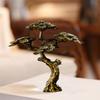 Charming Miniature Pine Statues for Bonsai and Garden Decorations, Ideal for Housewarming or Birthday Gifts