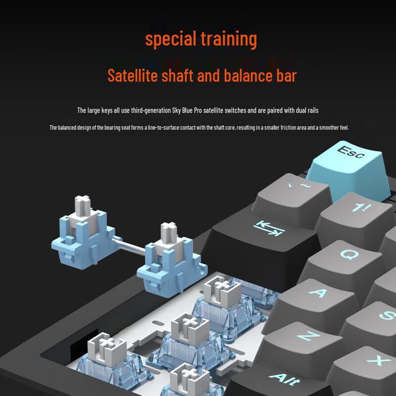 Dareu EK75 Tri-Mode Mechanical Keyboard