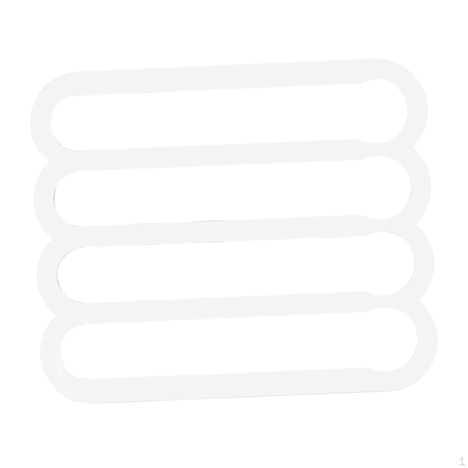 

Coffee Pod Holder Shelf Organizer Wall Mounted for Cabinet Bar Cafe белый