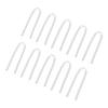 10PCS BTE Preformed Sound Tube Silicone Replacement Accessory Sound Aid Replacement Tube U Shape