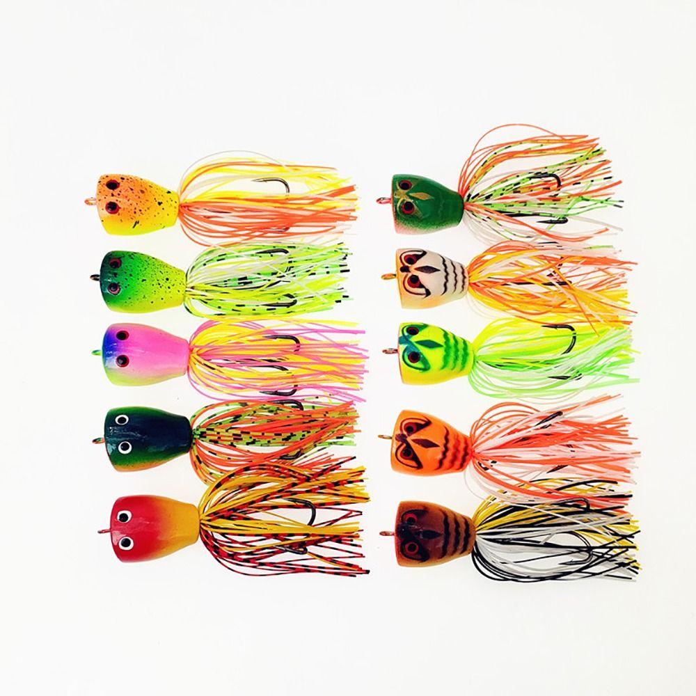 1Pcs 9cm/7.4g Hard Bait Toad Thunder Frog Fishing Accessory New Simulation Frog