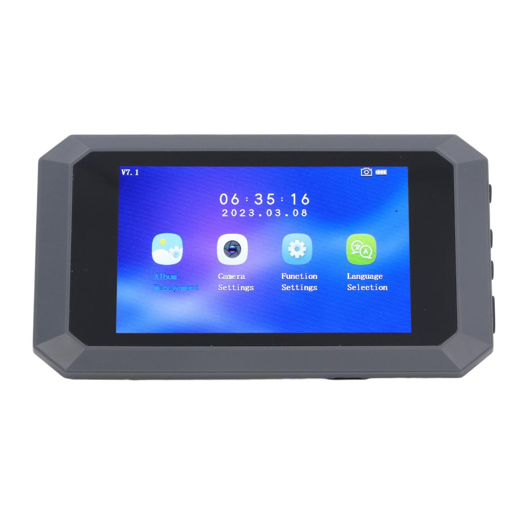 Video-Türklingelsystem 3,97 Zoll LCD-Bildschirm 1080P Wiederaufladbar PIR Bewegungserkennung Smart Visuell