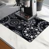 Drain Pad American Kitchen Diatom Mud Pad Countertop Coffee Machine Thermal Insulation Absorbent Pad Dirt-Resistant And Easy To Take Care Of