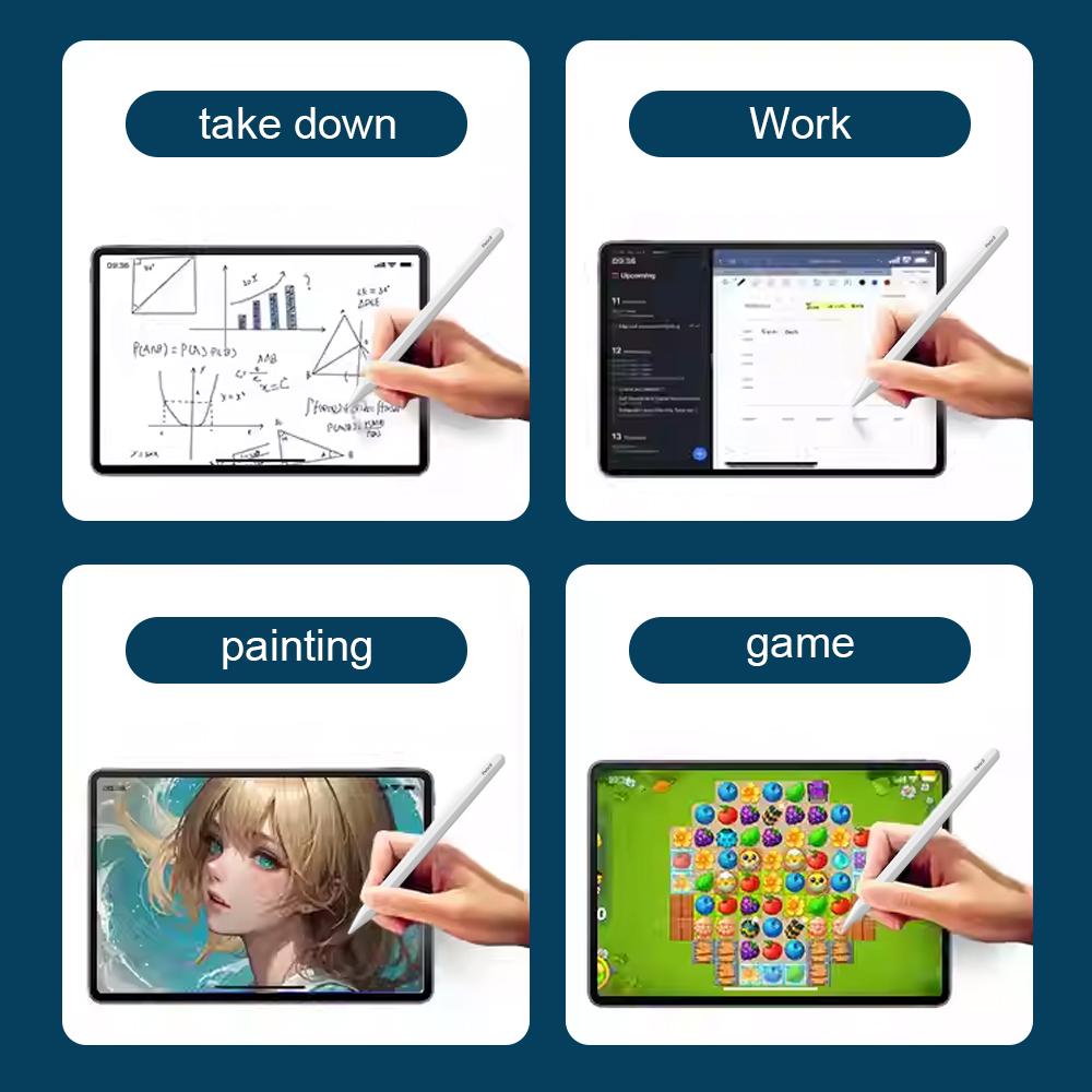 Für Apple Pencil Wireless Charge Palm Rejection Stylus Pen IPad Air 4 5 Pro 11 12.9 13 2024 Mini 6 Offizielles Originalzubehör