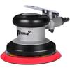 Taiwan Industrial-Grade Pneumatic Grinder with Dust Extraction and Round Sandpaper.