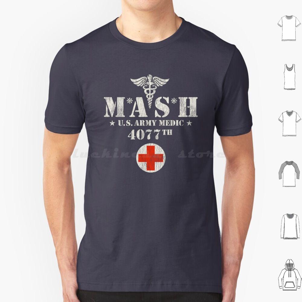 Mash Tv Show Worn T Shirt Men Women Kids 6xl Mash 4077 Hawkeye Pierce Swamp Gin Military Mobile Army Signpost Sign Post Best S