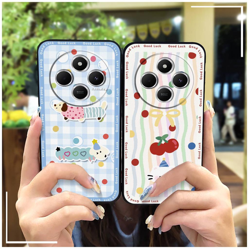 Anti-dust Durable Phone Case For Redmi 14C 4G/14R 5G/A3 Pro 4G/POCO C75 Phone Pouch Animals Full wrap Silicone TPU Cute