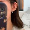Korean Butterfly Shell Micro-Inlaid Ear Studs - Simple, Trendy & Versatile Earrings
