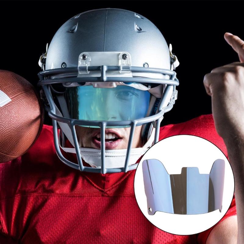 Clear Football Helmets Visors Scratch Resistant Eye Shield For Youth and Adults Youth Football Helmets Visors