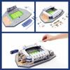 Desktop Ornaments Football Field Model Fans Souvenir DIY Paper Puzzle Table Games 3D Building Stadium Assembly Simulation TMZ