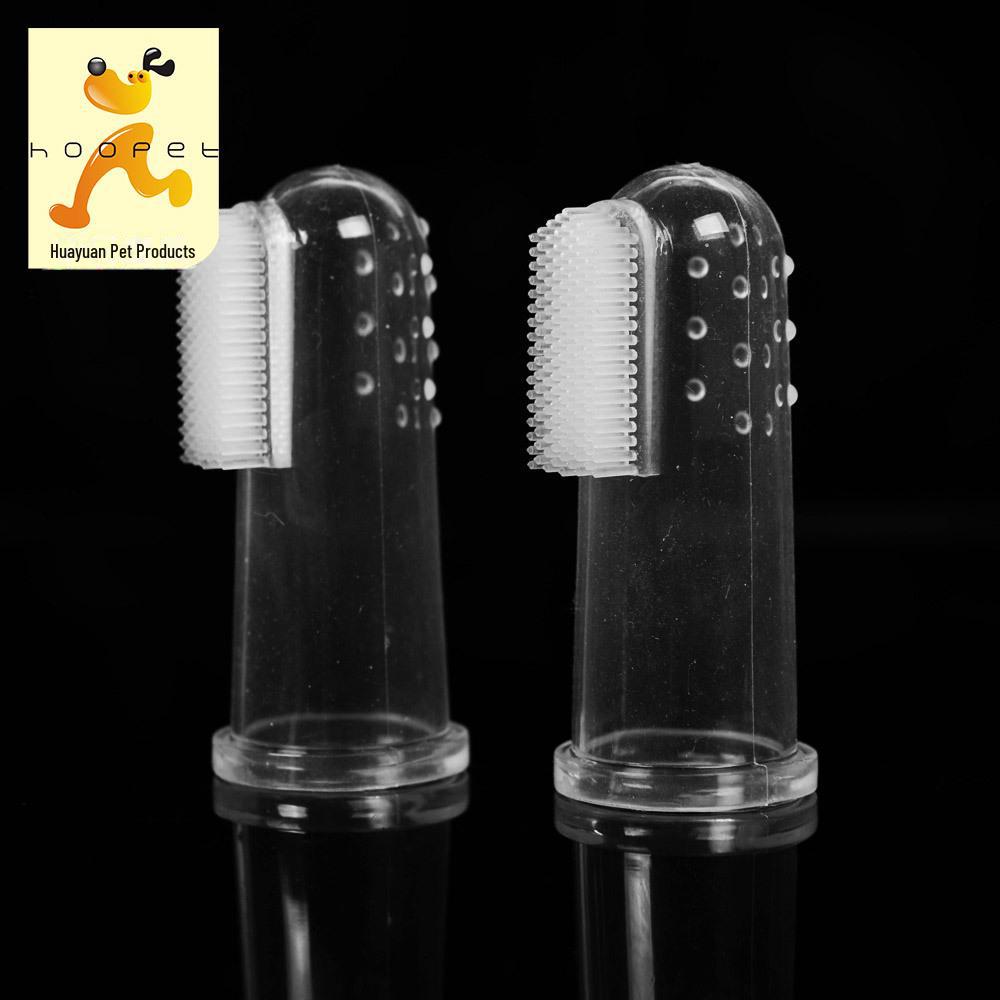 Teddy Poodle Finger Toothbrush for Dogs - Removes Bad Breath & Tartar, Oral Cleaning Product