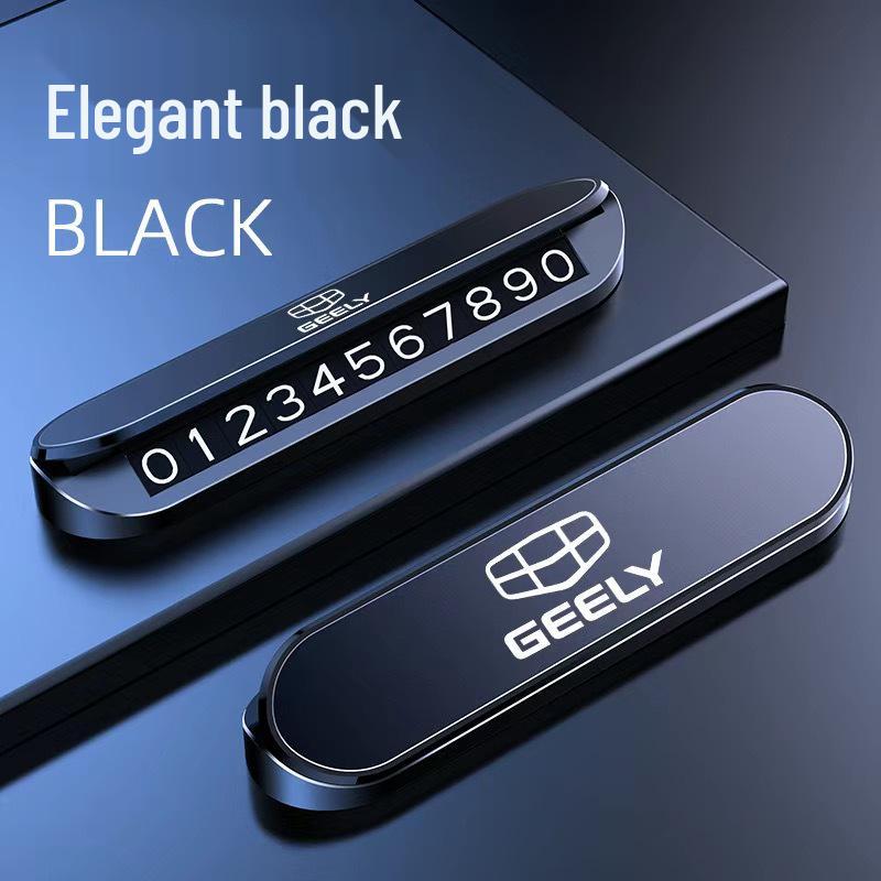 Geely Car Temporary Parking Number Plate for Xingyue L, Dihao, Xingrui, ICON, Boyue L Models