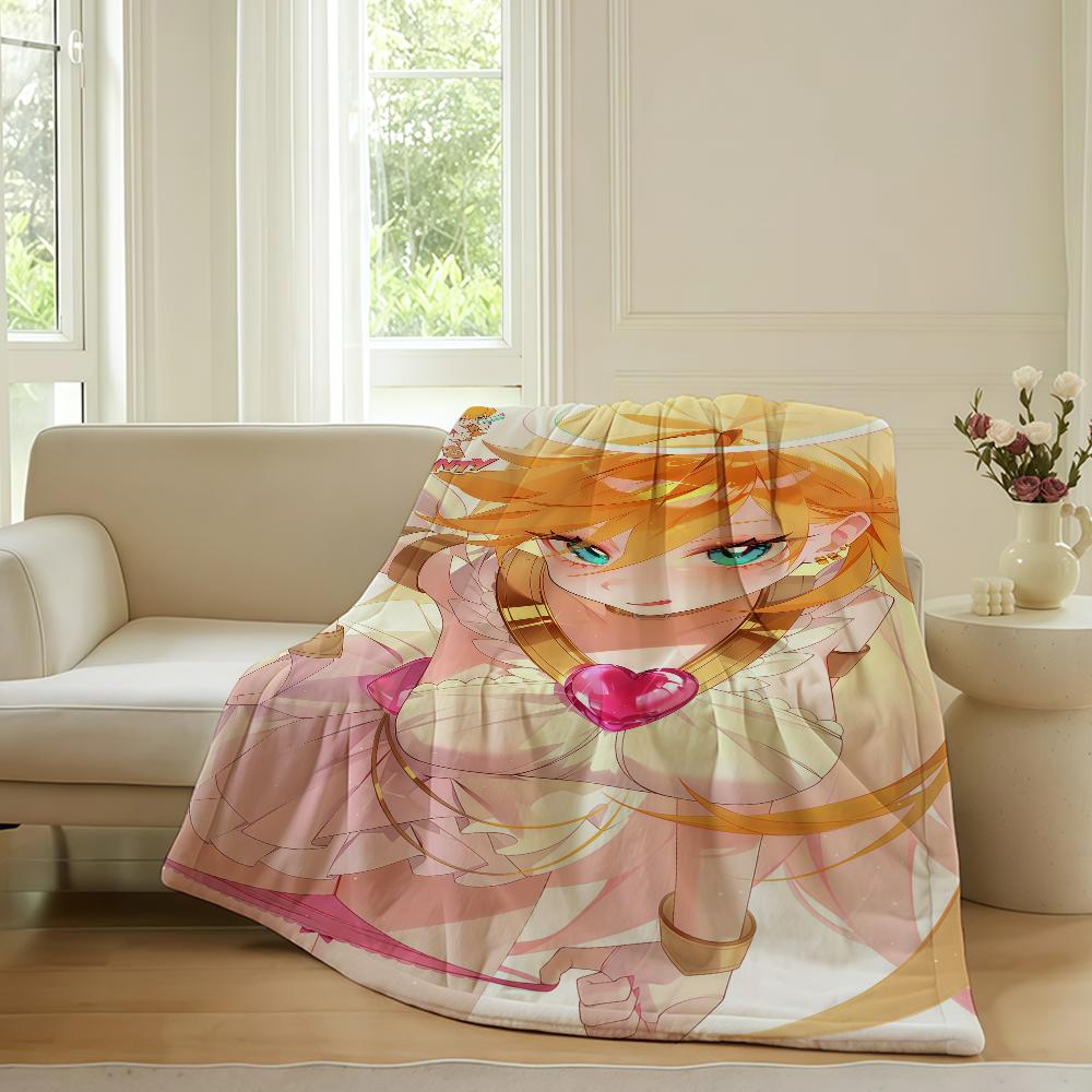 Panty & Stocking with Garterbelt Blanket For Sofa Office Bed Plane Travel Sleep Read Relax Camping Soft And Warm