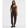 Becalm Cinch Waist Jumpsuit Walnut Crunch